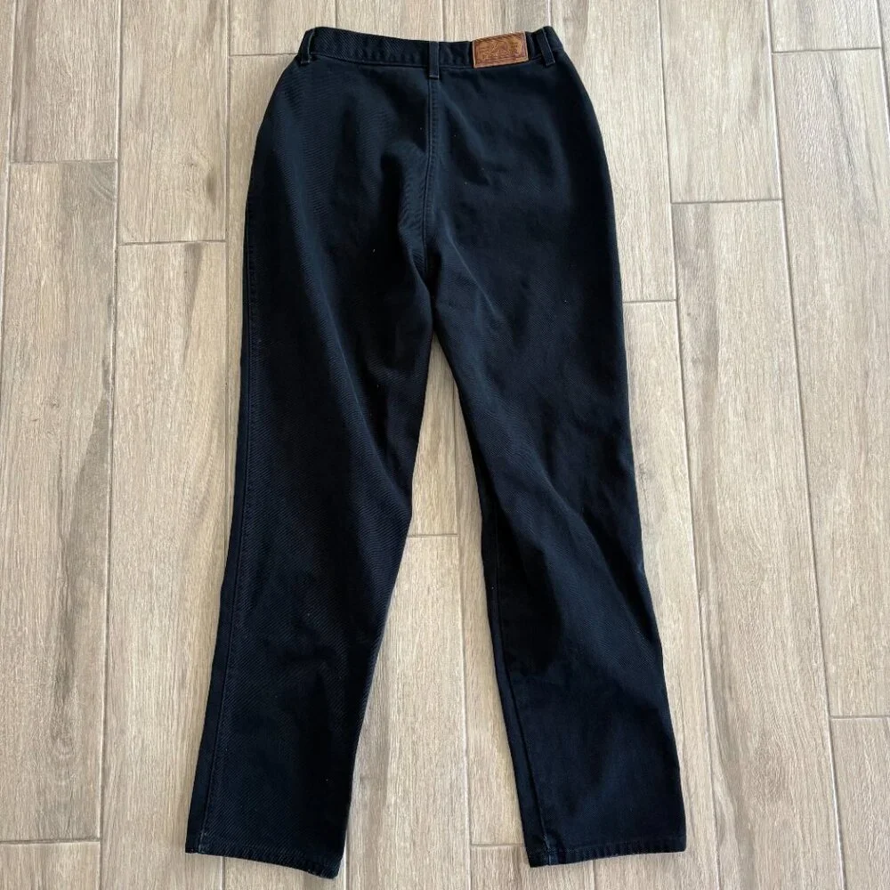 Vintage Rockies Jeans Women's 13/14 Black Bareback Western Rodeo Cowgirl USA - Picture 5 of 8